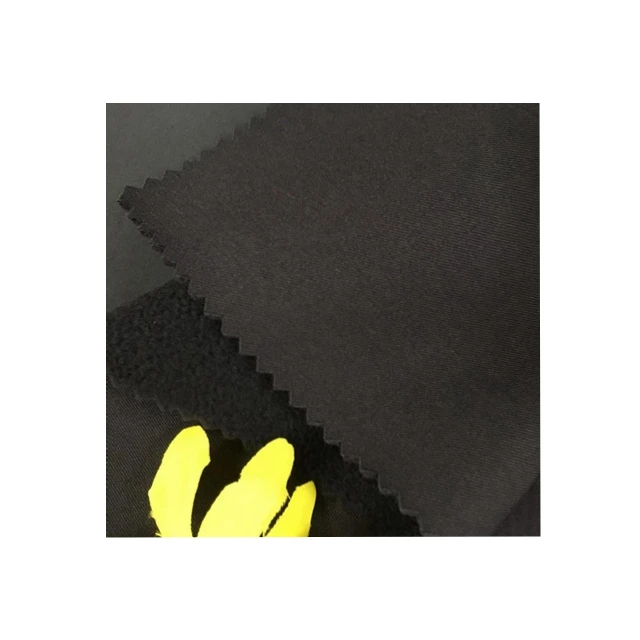 95%polyester 5%spandex Softshell 3 Layer Softshell Fabric  Ripstop Fabric TPU and Fleece for Jackets