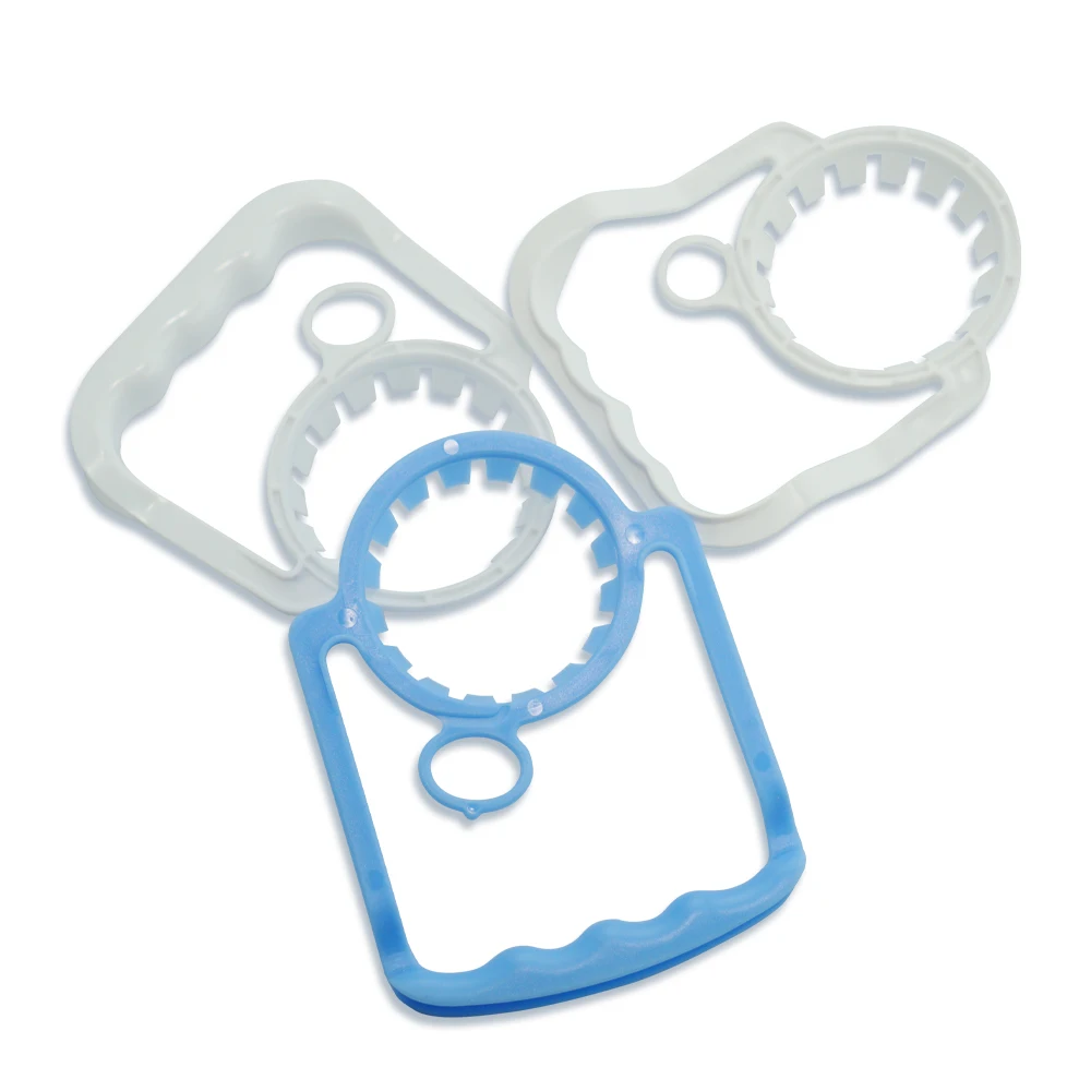 Best Selling High-Strength Bottle Carrier Handles Easy-Snap Fit Custom Designs  Bulk Supplier  Save Shipping Costs