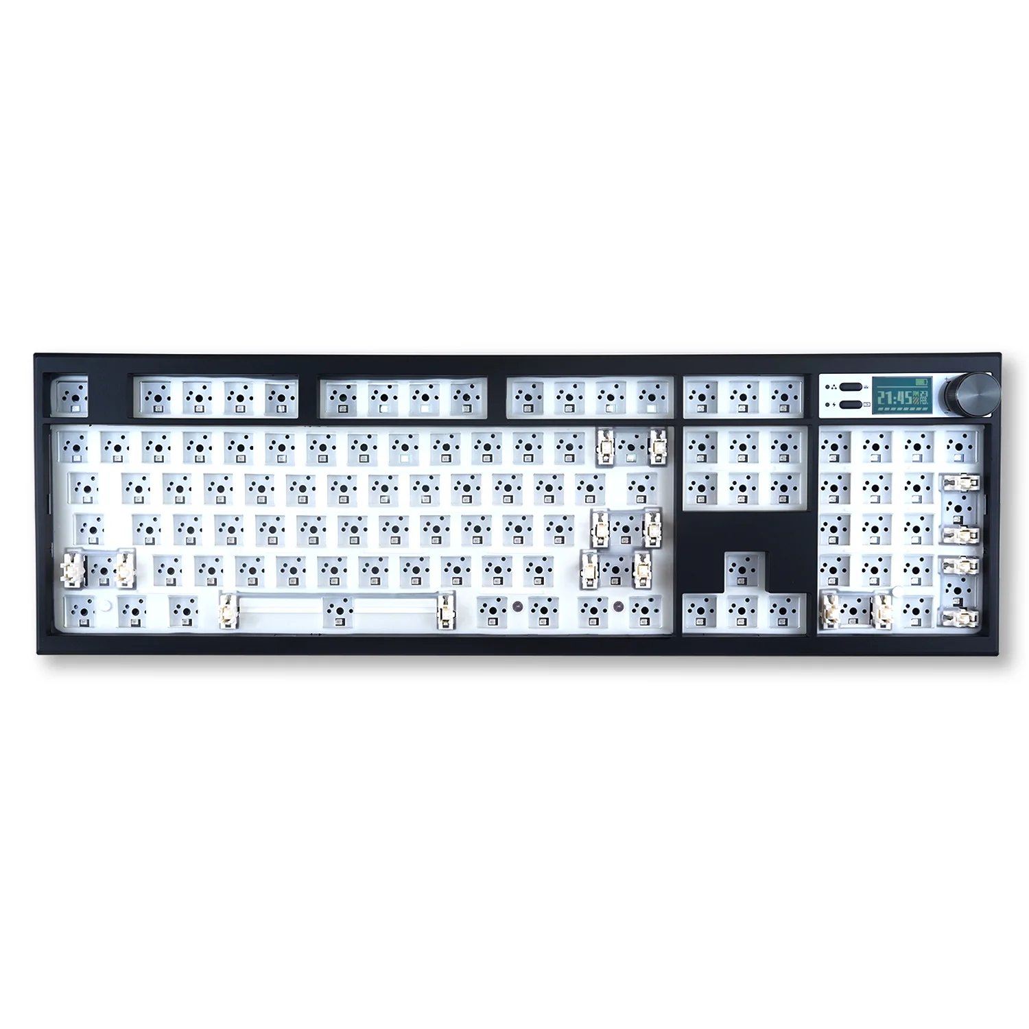 Kit Keyboard Mekanik MATHEW GMK104 Dengan Layar & Tombol ...