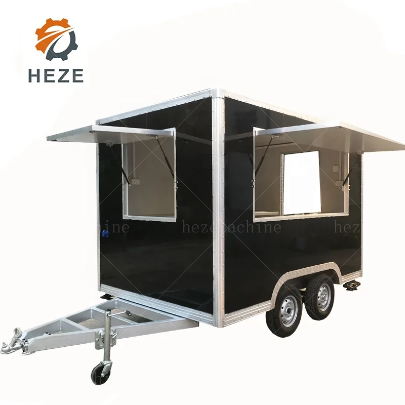 Mobile Kebab Van Chiosco Bar Mobile Cart Food Kiosk Coffee Food Trailer