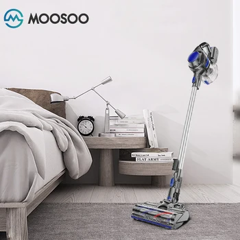 MOOSOO X6 OEM工場価格卸売ドライサイクロンコードレスワイヤレス