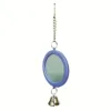 Blue round mirror 8*22cm/45g