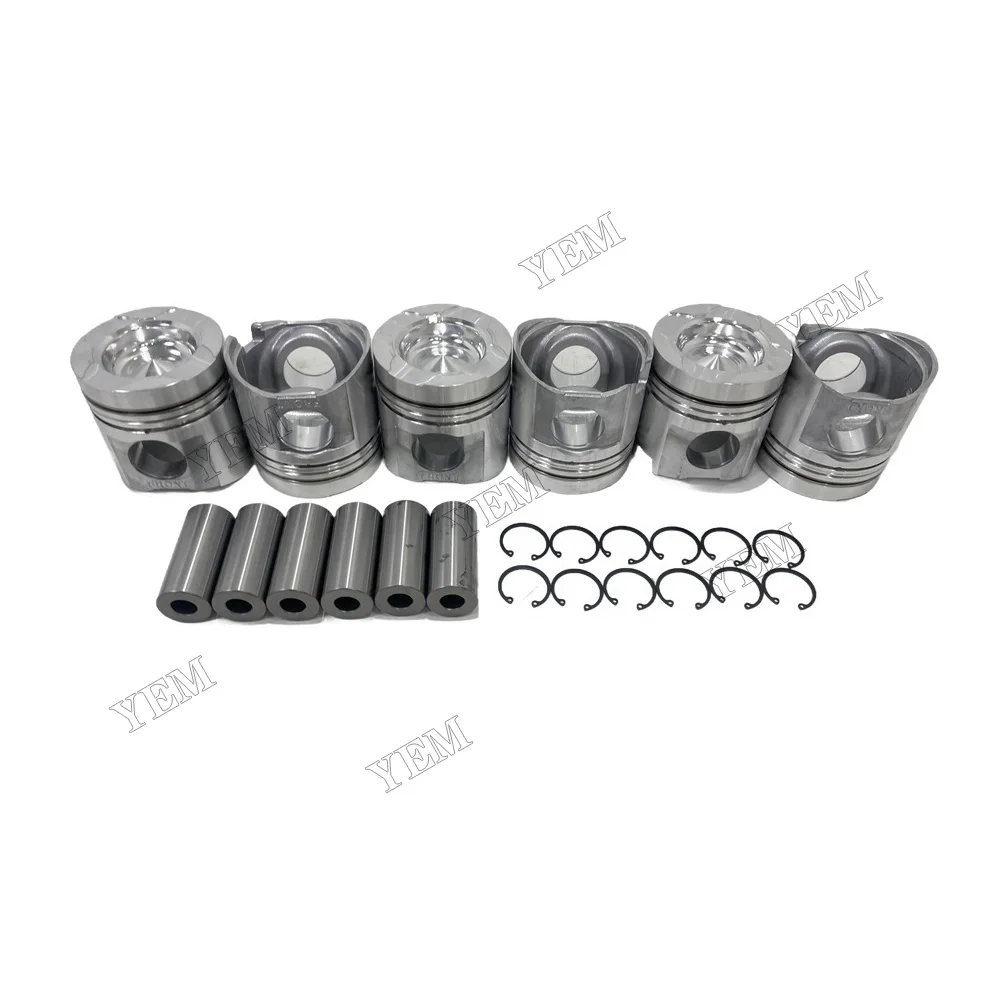 6D125 Piston Kits Fits for Komatsu Universal Engine Parts 3