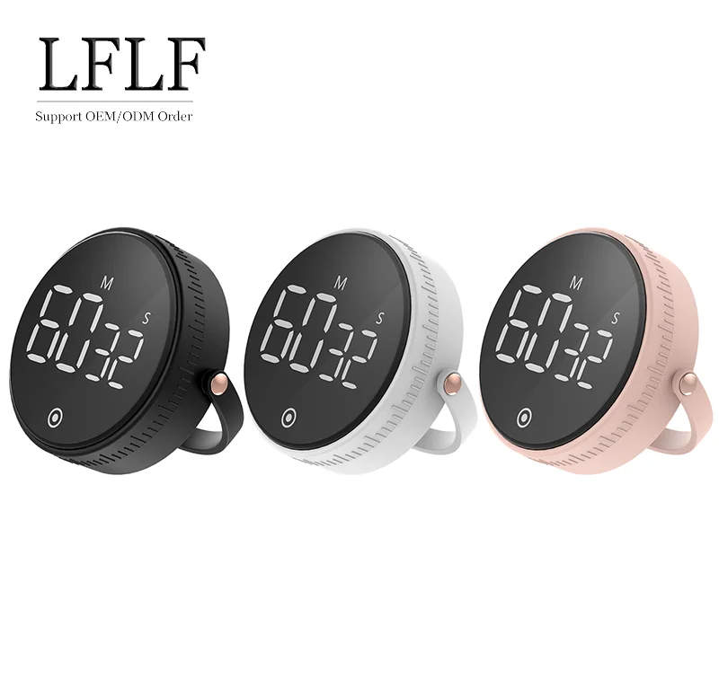 107mm*55mm*83.5mm Digital Magnet Timer Kitchen Timer