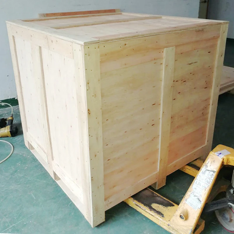 High Quality Customized Wooden Crate for Exhibition Transportation Plate Crate Stackable Wood Crate Storage Box Wholesale