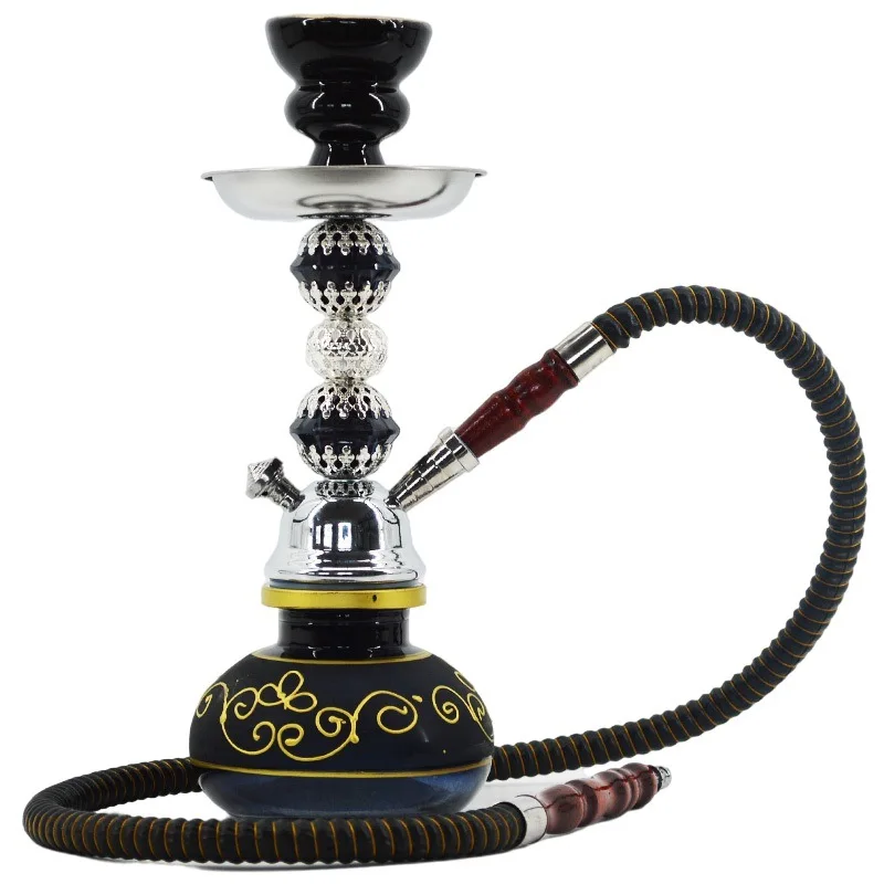 2024 Factory Direct Popular Hot 2 Pipes Small Size Arab Cheap Smoke Shop Low Price Cheap Pen Hookah With Many Color