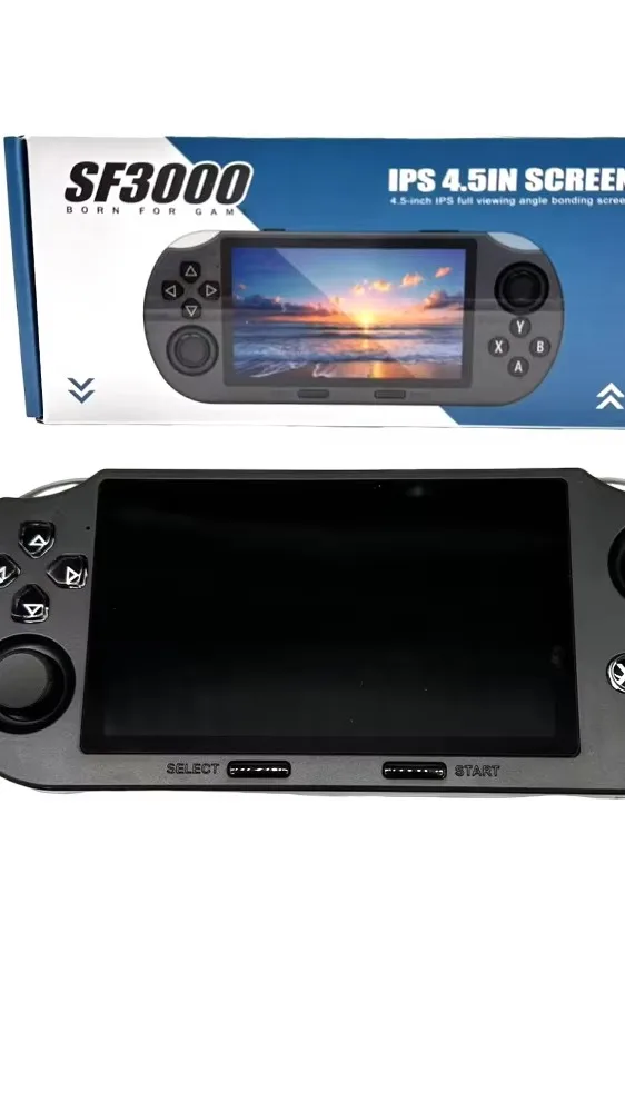 SF3000 ゲームプレーヤー 4.5インチ IPS SF3000 Retro Handheld Game Consoles 4.5 Inch IPS Screen Portable