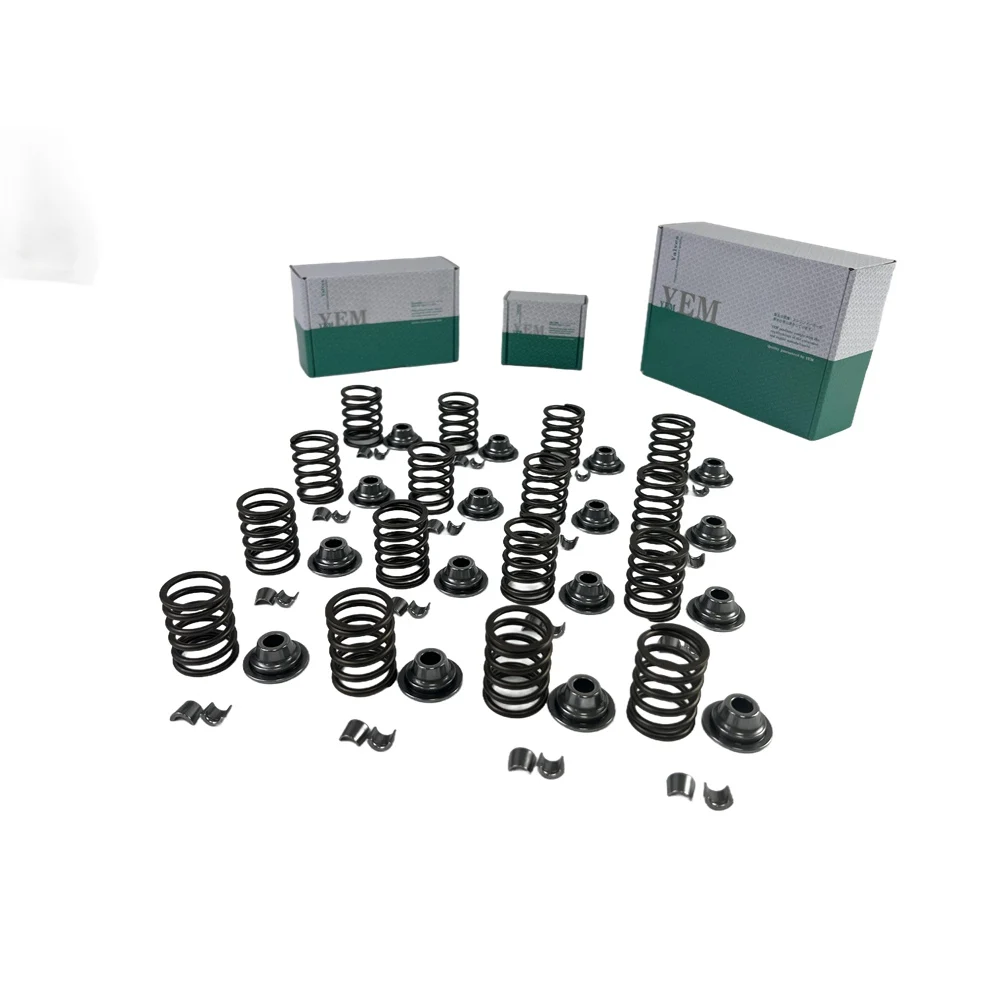 For Komatsu 4D102 Valve Spring Kit Spring Seat & Retainer Engine Rebuild Kit Engine Repair Kit