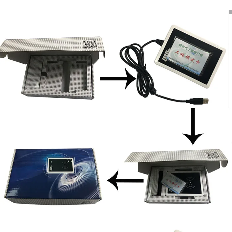 Proximity 13.56MHz RFID Mf-1 USB Card Programmer Hotel Card Key Encoder Machine for Hotel Cards
