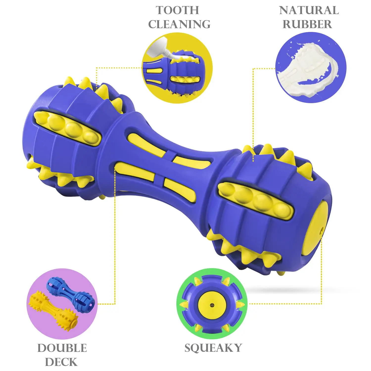 Heavy Duty Indestructible Tough Squeaky Dog Chew Toy For Aggressive Chewers Buy Squeaky Dog