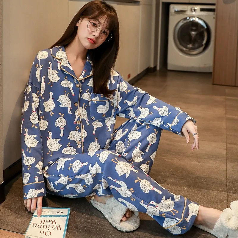 Women Pajama Set Super-Soft Short & Long Sleeve Top with Pants