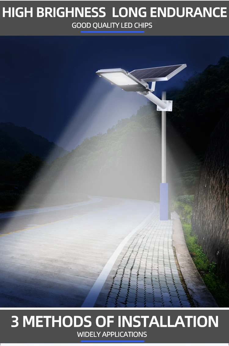 6v/35w ip65 Led Solar Street Light With Battery Backup