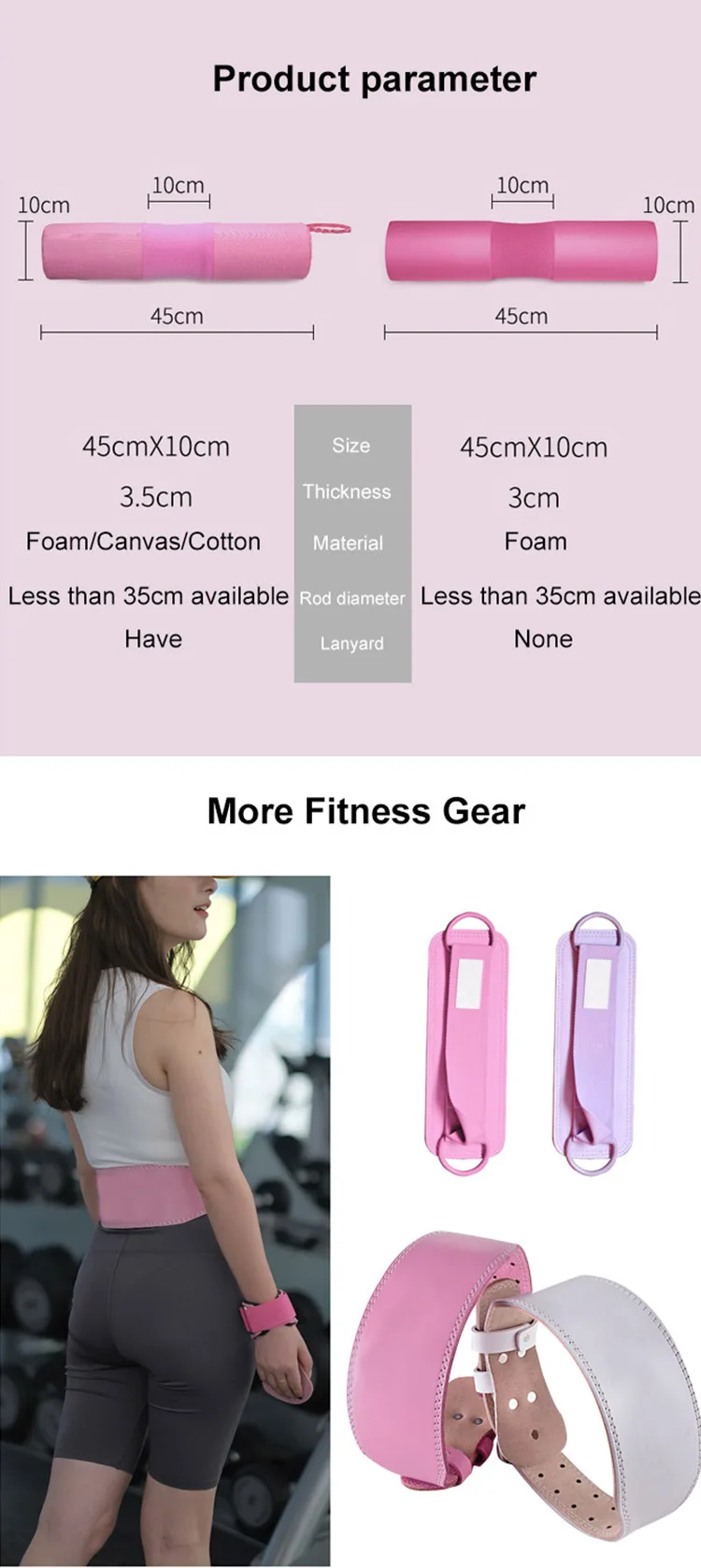 Customized Fitness Accessories Powerlifting Belt Gym Ankle Straps