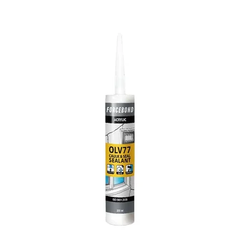 Direct sale white waterproof high caulk acrylic gap filler nails sealant for door and windows