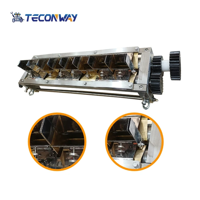 For Zhengya Reliable Quality Accurate Instant Noodle Cutter with Distributor for Ramen Making Machine 6
