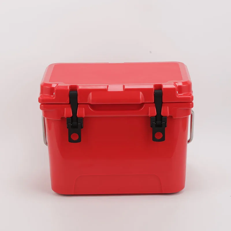 High Quality 20qt Plastic Rotomolded Portable Small Cooler Box Modern Thermal Outdoor Food Cooler with Custom Logo