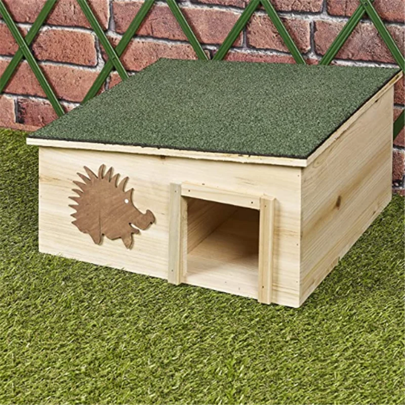 Hedgehog House Hedgehog Hut Construction Kit Weatherproof Roof Hedgehog ...