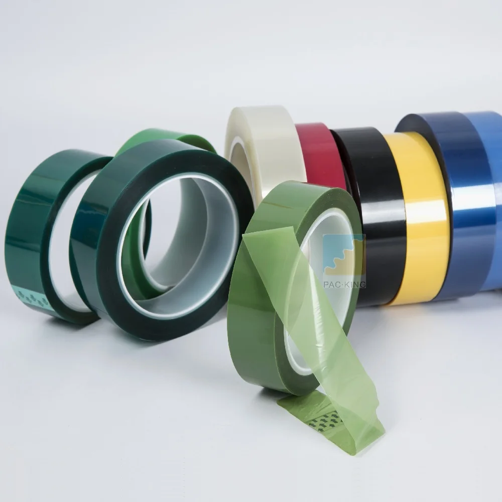 Heat Resistant With Silicone Polyester Adhesive Film Tape