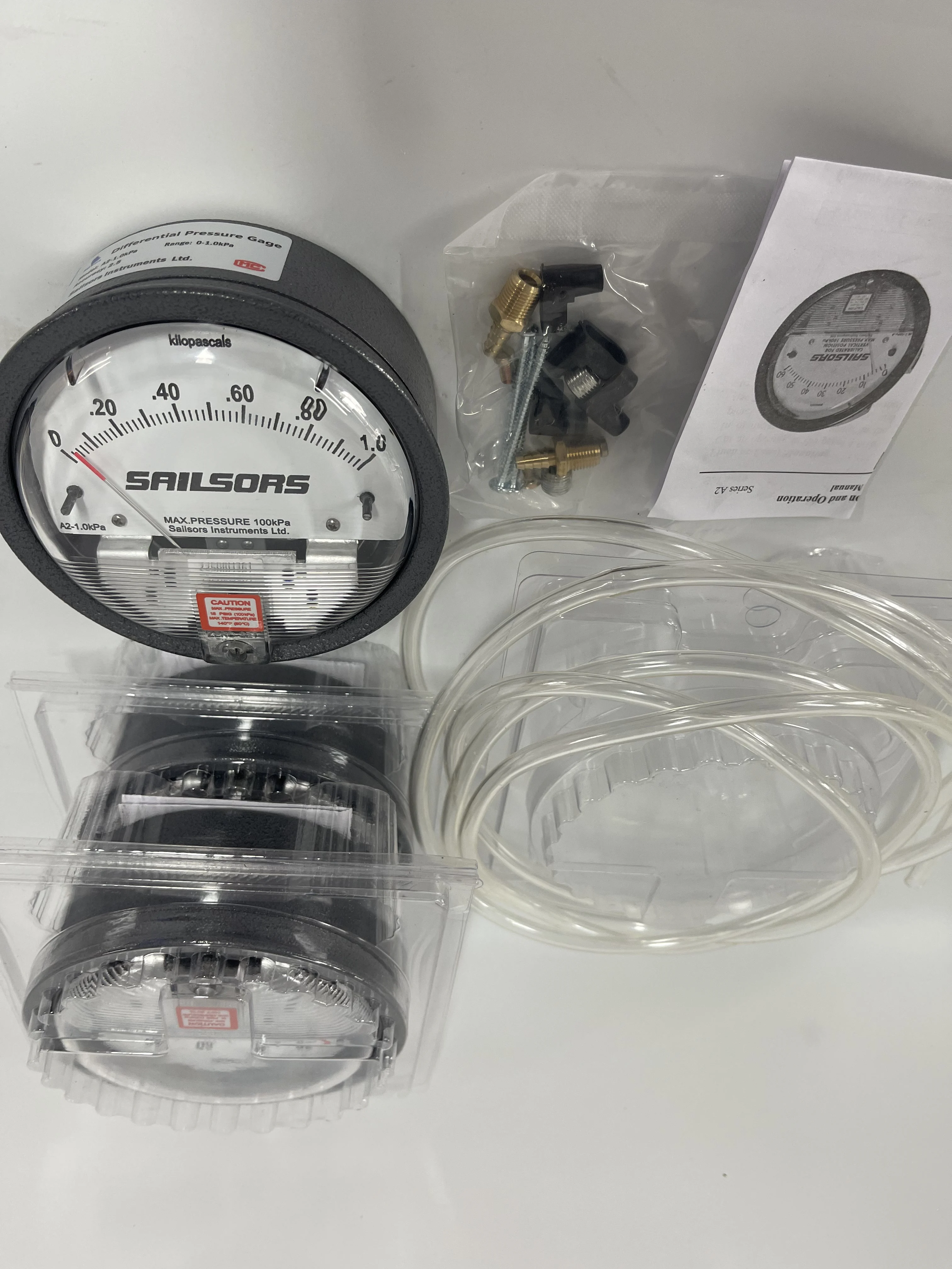Sailsors Differential Pressure Gauge A2-1.0kPa Series A2 