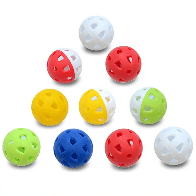 plastic golf training balls