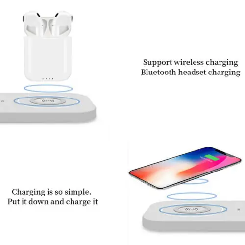 Новинка 2020, трендовые продукты 3 в 1, беспроводное зарядное устройство qi, Прямая поставка, зарядная док-станция для iphone