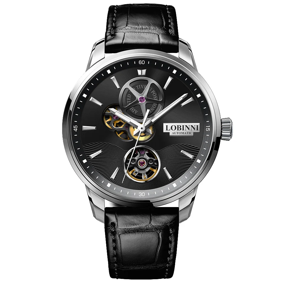 Lobinni Mannen Automatisch Horloge Beste Aanbiedingen Luxe Merk Skelet  Automatische Horloges 5018 Nieuwste Heren Horloges 2023