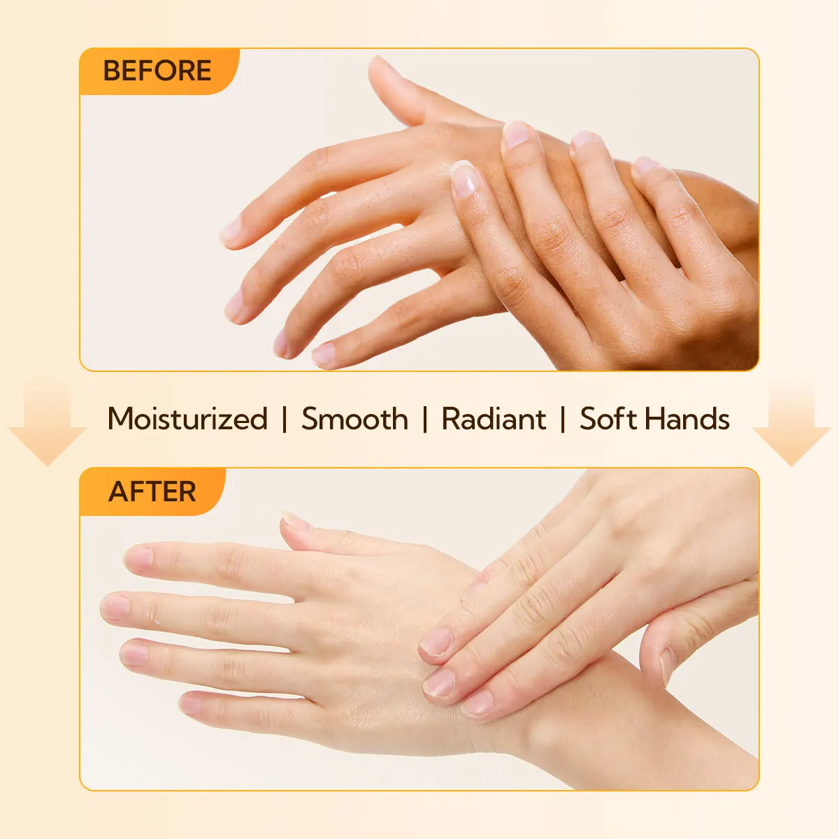 Lanbena Oem Hyaluronic Acid Hand Peel Mask Whitening Moisturizing Hand Mask