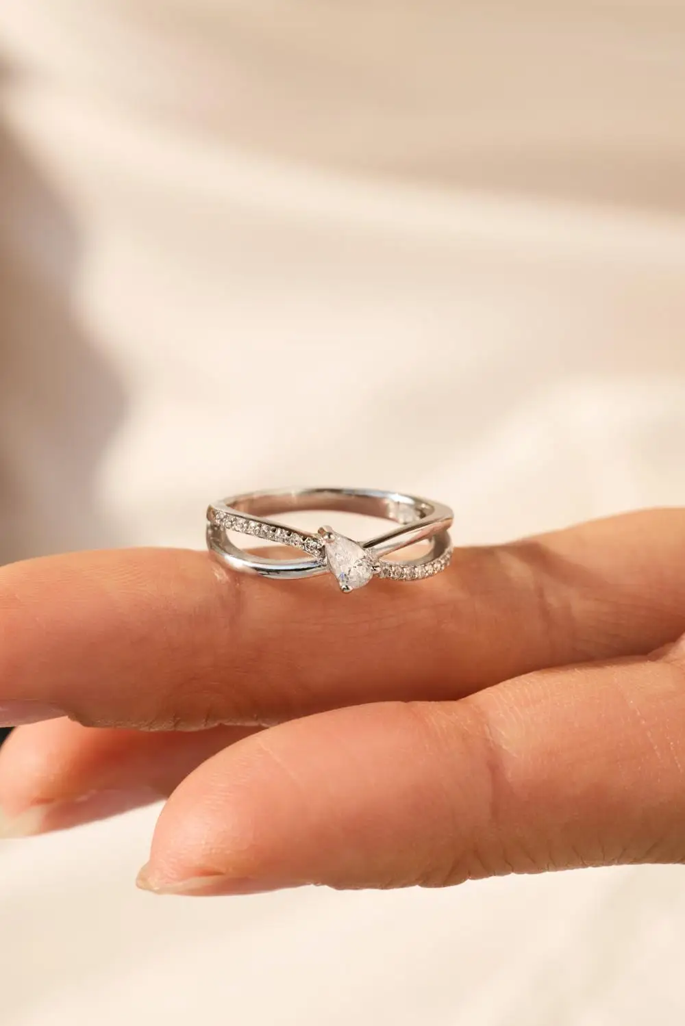 KAKODIY Zirconia 5A Jewelry Ring Women Wedding Engagement 925 Sterling Silver Ring detail 2