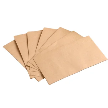 Small white paper envelope Fold the square envelope Custom Kraft paper envelopes