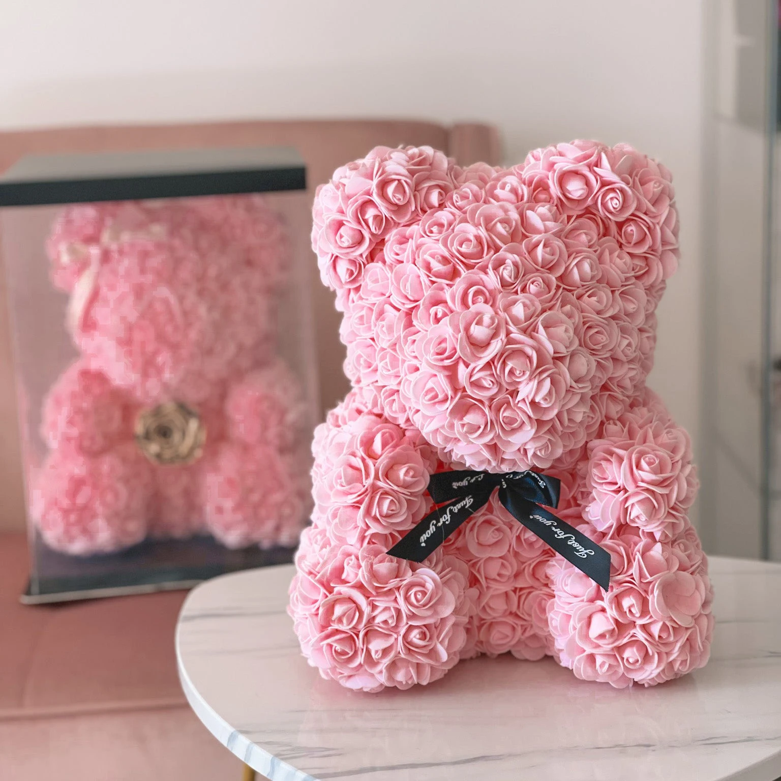 Care Bears 2025 Valentines Day Love-a-Lot Bear Tenderheart Bear 14 Inch Plush Bouquet