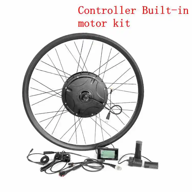 72v Bldc 5000w Hub Motor Kit 5kw Ebike Conversion Kit 26inch Wheel ...