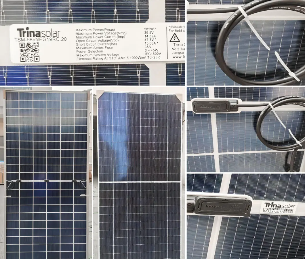 Trina Vertex N Bifacial Solar Panels - 620W Power Output