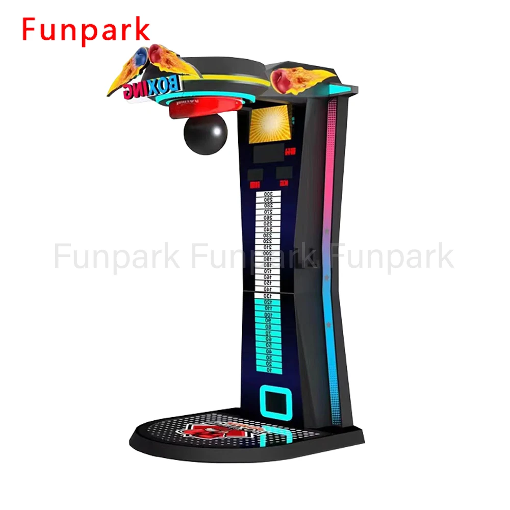 Funpark New Arrival Automatic Sport Punch Boxing Kickboxer Game Machine Coin Operated Arcade for Amusement Park & Shopping Mall supplier