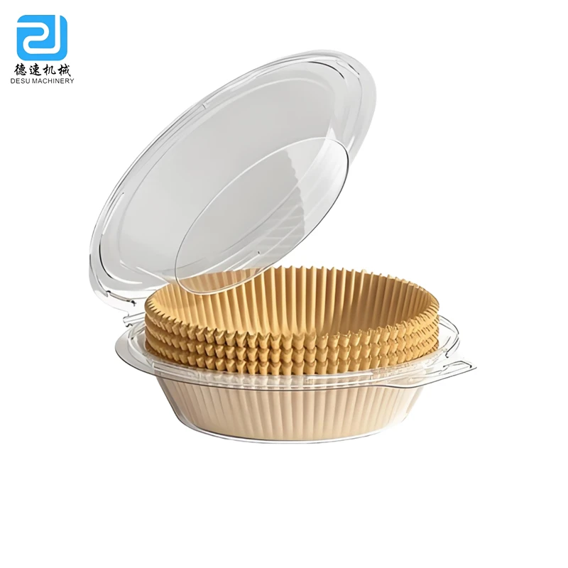 DS-JG Full Automatic Korean Air Fryer Paper Liners Making Machine Used in Korea Dutch Oven with Core Components PLC and Engine