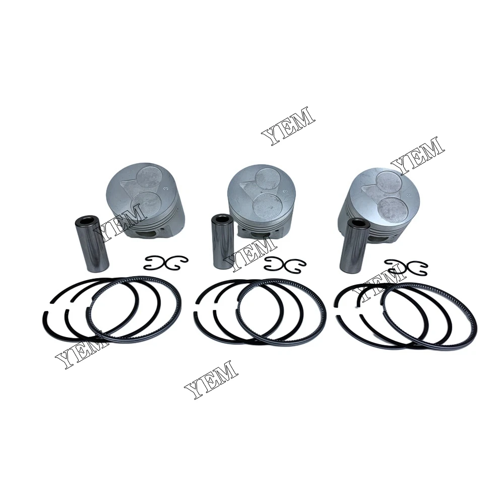 For KUBOTA D722 Cylinder Liner Kit Engine Piston Ring Liner 16851-21112