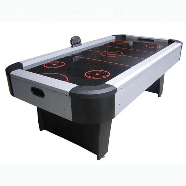 Moq 1unit 6ft Folding Back Leg Electronic Air Brower Ice Hockey Game