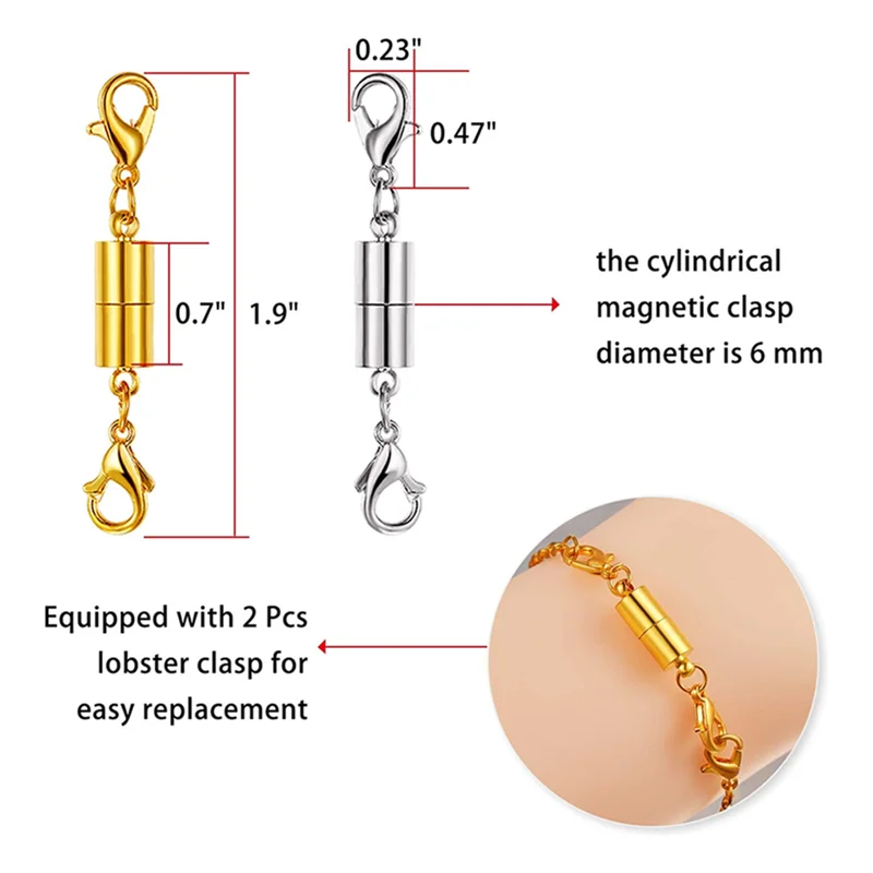 Diverse Clasps and Closures for Necklaces and Bracelets