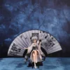 Ventaglio kimono bianco per bambina
