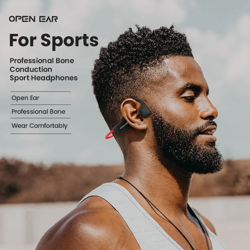 OEM Open-Ear Stereo Bass Headset Over Ear Headphones Bluetooths Wireless  Bone Conduction Earphone