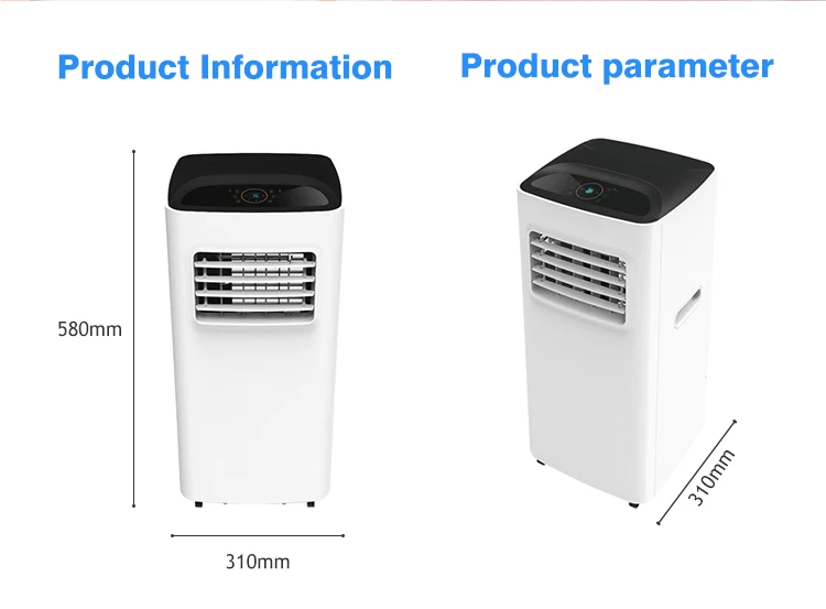 Portable Air Conditioner, JJPRO, GREENFLY, R290, 7000 - detail 18