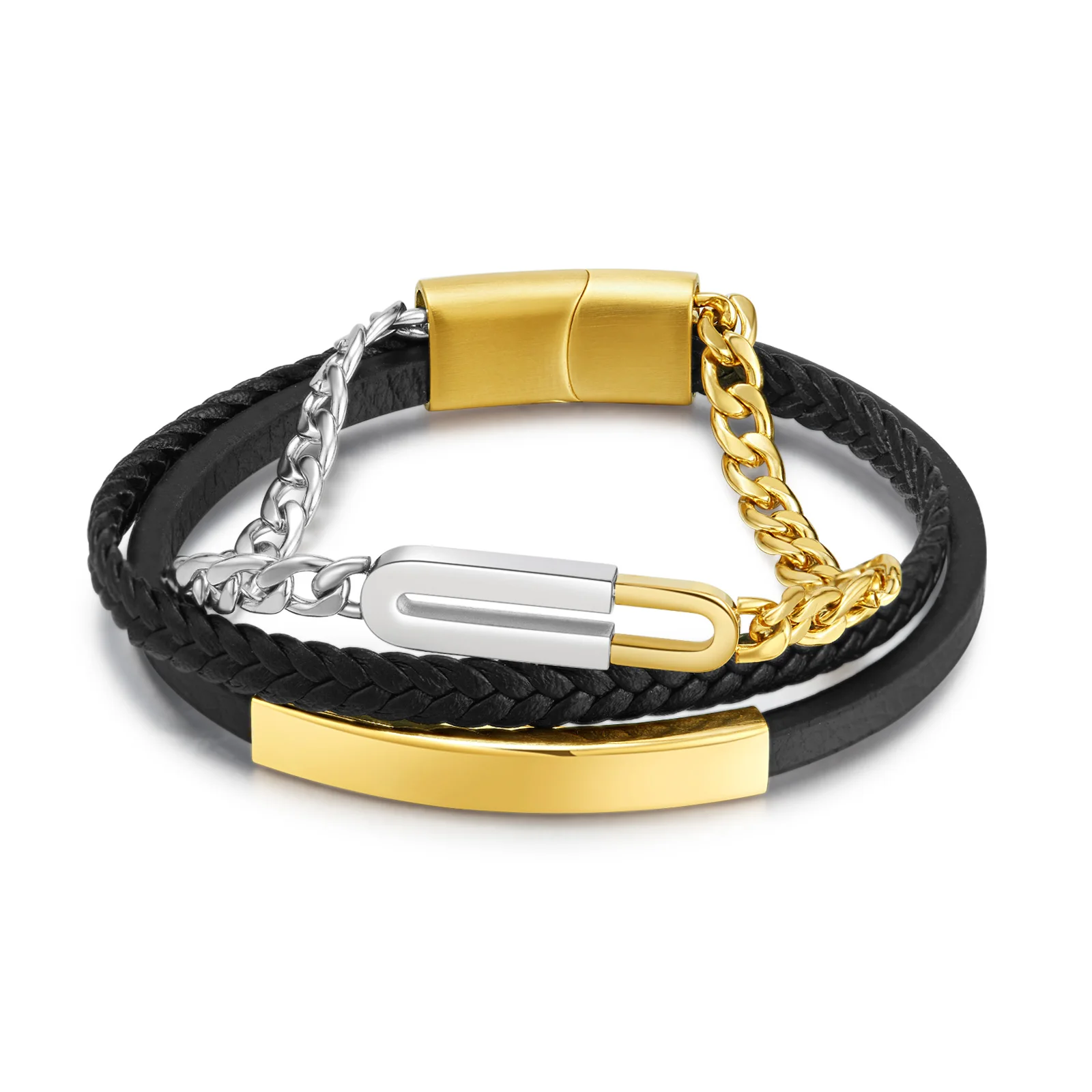 Bracciale In Pelle Intrecciata Da Uomo Elegante In Cuoio Intrecciato Png Isolato " | Elementi Grafici PNG Download Gratis - Pikbest - Foto 7