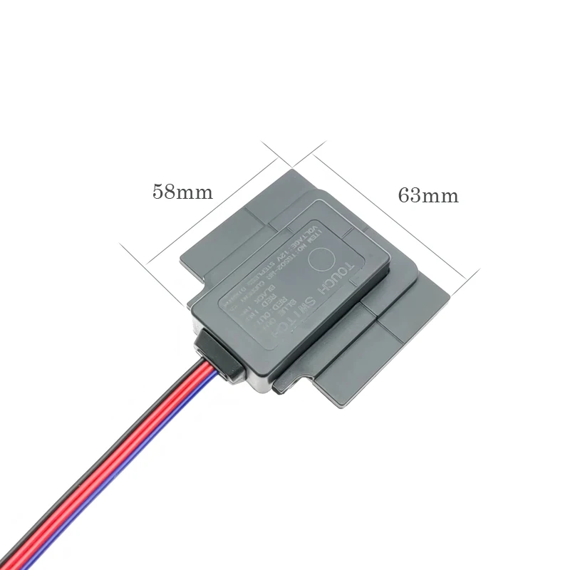 YIDUN Manual Switch Dimmer Sensor 12V 24V Touch Switch for Hotel Bathroom LED Light back light