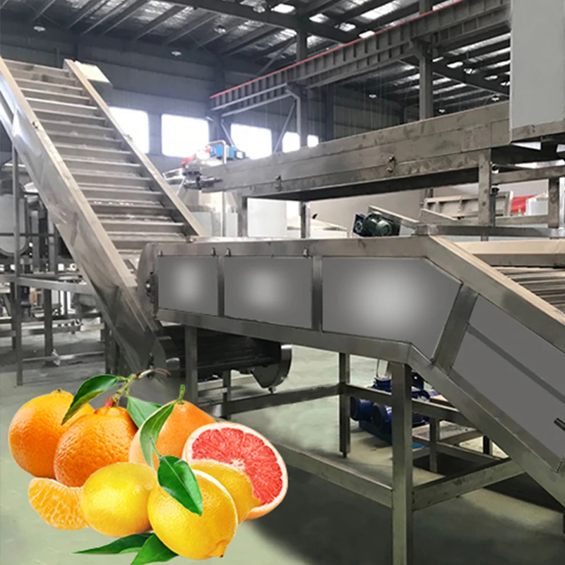 Industrial Citrus Orange Juicer Processing Making Machine Production Line Plant