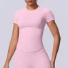 6705 Manga corta - Barbie Rosa