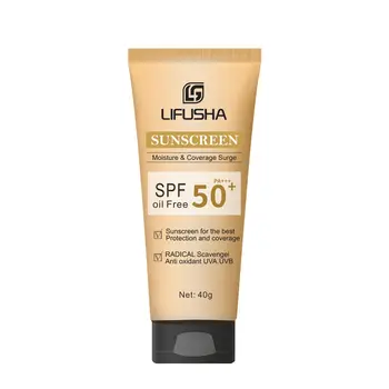Support Customization SPF50+ PA+ Sun Cream Sunscreen Moisturizing and hydrating Skin Care Sunscreen