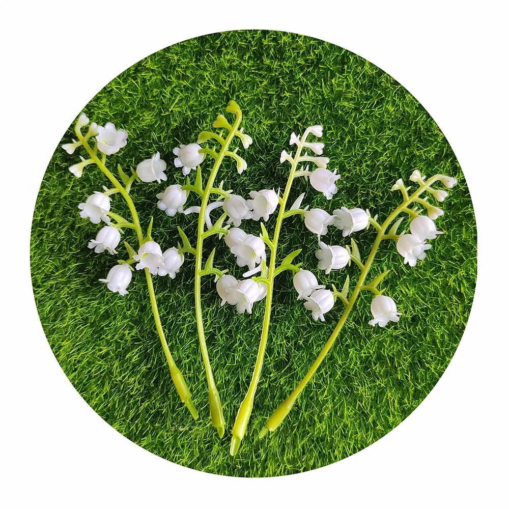 50 Fiori Di Margherita In Micro Resina Per Casa Delle Bambole: Minuscoli Fiori In Poliresina Per Terrario, Giardino Fatato E Bonsai