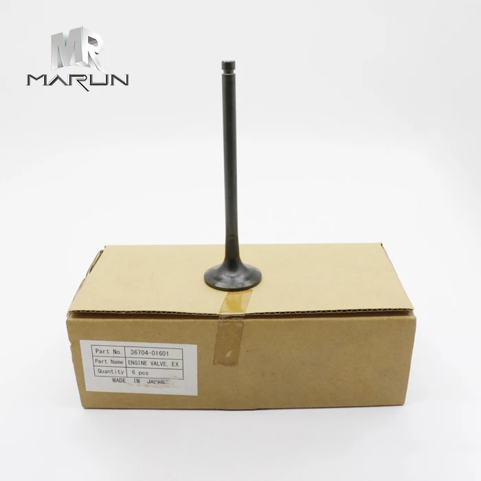 Original 36704-01601 D06FRC Exhaust Valve for SY245  Condition Excavator Construction Machinery