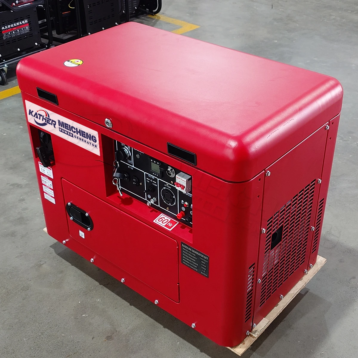 3kva 5kva 8kva 10kva Super tihi bencinski generator 10 kW Električni generator za bencin Brez hrupa Genseti z Ats 20kva 15 kW 12kva