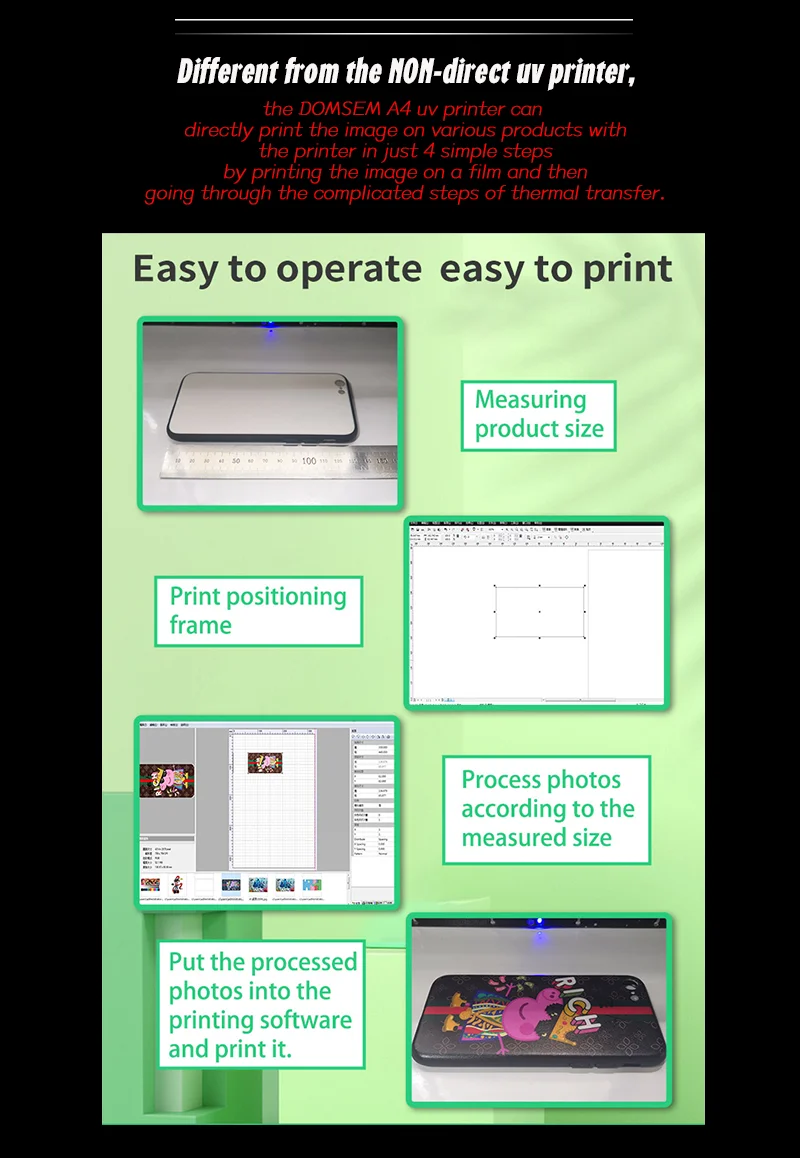 Dom Sem Cheapest Printers A4 Printers Inkjet Uv Printer For Pen Sticker