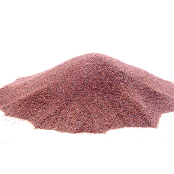 RZG Garnet Grits 80 120 Mesh Blasting Abrasive Sand for Sand Blasting Effective Stainless Steel Copper Alloy Precious Metals